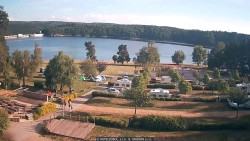 Přehrada, hráz, pláž