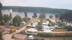 Přehrada, hráz, pláž