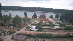 Přehrada, hráz, pláž
