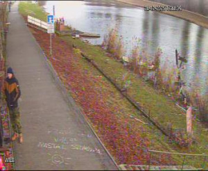 Baťův kanál - Přístaviště Hodonín - 24.12.2025 v 15:45 Baťův kanál - Přístaviště Hodonín - 24.12.2025 v 15:45