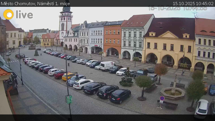 Město Chomutov - Náměstí 1. máje - 15.10.2025 v 10:45 Město Chomutov - Náměstí 1. máje - 15.10.2025 v 10:45