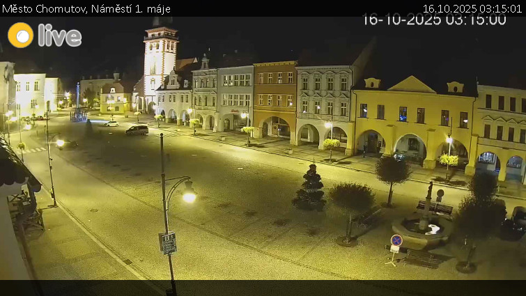 Město Chomutov - Náměstí 1. máje - 16.10.2025 v 03:15 Město Chomutov - Náměstí 1. máje - 16.10.2025 v 03:15