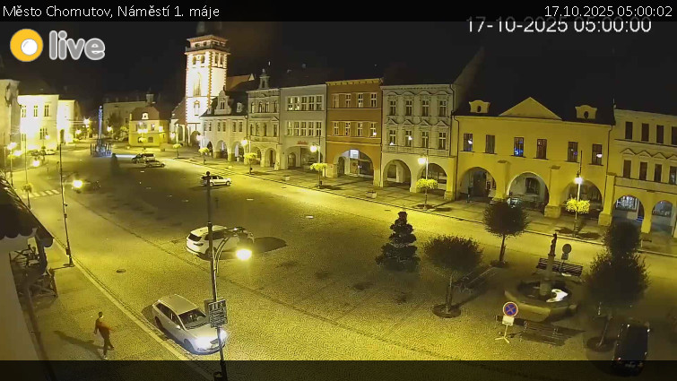 Město Chomutov - Náměstí 1. máje - 17.10.2025 v 05:00 Město Chomutov - Náměstí 1. máje - 17.10.2025 v 05:00