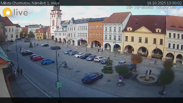 Město Chomutov - Náměstí 1. máje - 18.10.2025 v 13:30 Město Chomutov - Náměstí 1. máje - 18.10.2025 v 13:30