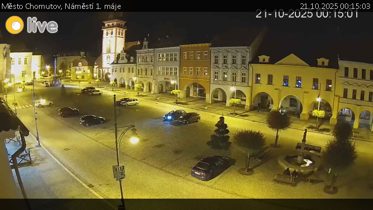 Město Chomutov - Náměstí 1. máje - 21.10.2025 v 00:15 Město Chomutov - Náměstí 1. máje - 21.10.2025 v 00:15