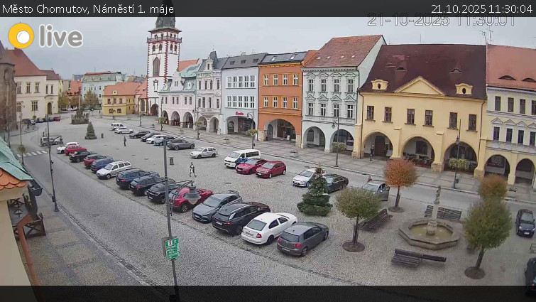 Město Chomutov - Náměstí 1. máje - 21.10.2025 v 11:30 Město Chomutov - Náměstí 1. máje - 21.10.2025 v 11:30