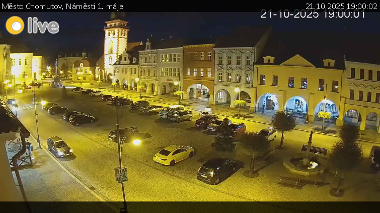 Město Chomutov - Náměstí 1. máje - 21.10.2025 v 19:00 Město Chomutov - Náměstí 1. máje - 21.10.2025 v 19:00