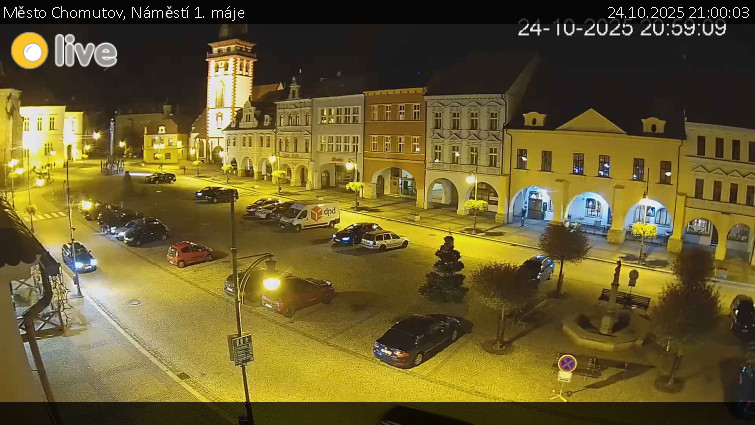Město Chomutov - Náměstí 1. máje - 24.10.2025 v 21:00 Město Chomutov - Náměstí 1. máje - 24.10.2025 v 21:00