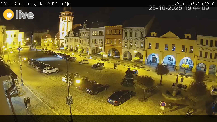 Město Chomutov - Náměstí 1. máje - 25.10.2025 v 19:45 Město Chomutov - Náměstí 1. máje - 25.10.2025 v 19:45