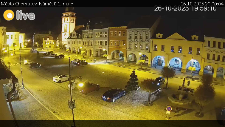Město Chomutov - Náměstí 1. máje - 26.10.2025 v 20:00 Město Chomutov - Náměstí 1. máje - 26.10.2025 v 20:00