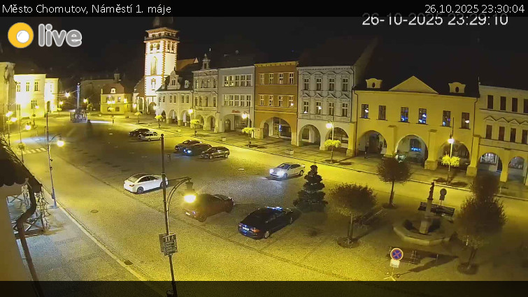 Město Chomutov - Náměstí 1. máje - 26.10.2025 v 23:30 Město Chomutov - Náměstí 1. máje - 26.10.2025 v 23:30