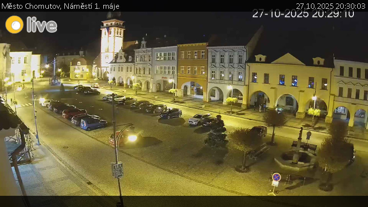 Město Chomutov - Náměstí 1. máje - 27.10.2025 v 20:30 Město Chomutov - Náměstí 1. máje - 27.10.2025 v 20:30