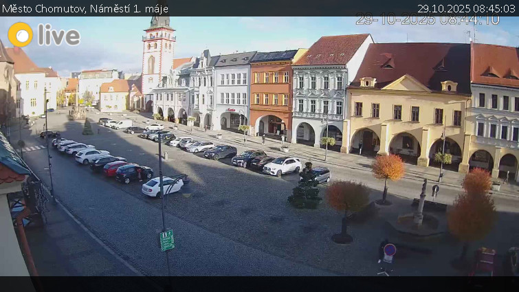 Město Chomutov - Náměstí 1. máje - 29.10.2025 v 08:45 Město Chomutov - Náměstí 1. máje - 29.10.2025 v 08:45
