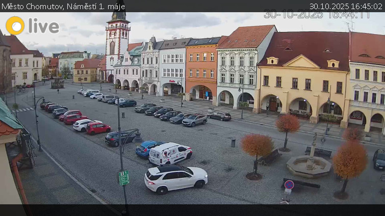 Město Chomutov - Náměstí 1. máje - 30.10.2025 v 16:45 Město Chomutov - Náměstí 1. máje - 30.10.2025 v 16:45