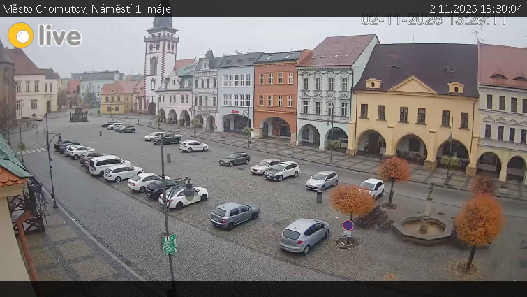 Město Chomutov - Náměstí 1. máje - 2.11.2025 v 13:30 Město Chomutov - Náměstí 1. máje - 2.11.2025 v 13:30