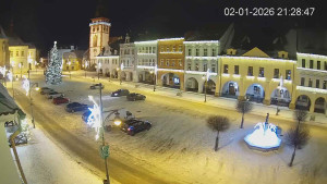 Město Chomutov - Náměstí 1. máje - 2.1.2026 v 21:30 Město Chomutov - Náměstí 1. máje - 2.1.2026 v 21:30