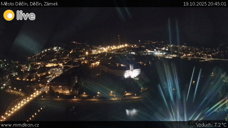 Město Děčín - Děčín, Zámek - 19.10.2025 v 20:45 Město Děčín - Děčín, Zámek - 19.10.2025 v 20:45