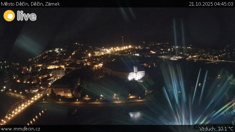 Město Děčín - Děčín, Zámek - 21.10.2025 v 04:45 Město Děčín - Děčín, Zámek - 21.10.2025 v 04:45