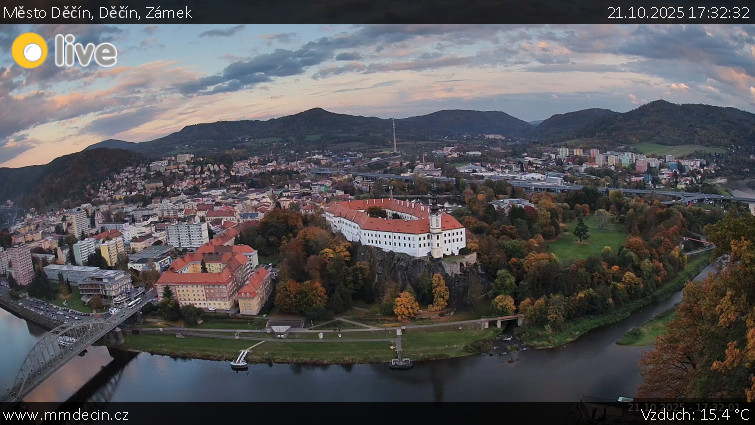 Město Děčín - Děčín, Zámek - 21.10.2025 v 17:32 Město Děčín - Děčín, Zámek - 21.10.2025 v 17:32