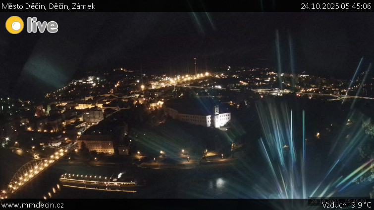 Město Děčín - Děčín, Zámek - 24.10.2025 v 05:45 Město Děčín - Děčín, Zámek - 24.10.2025 v 05:45