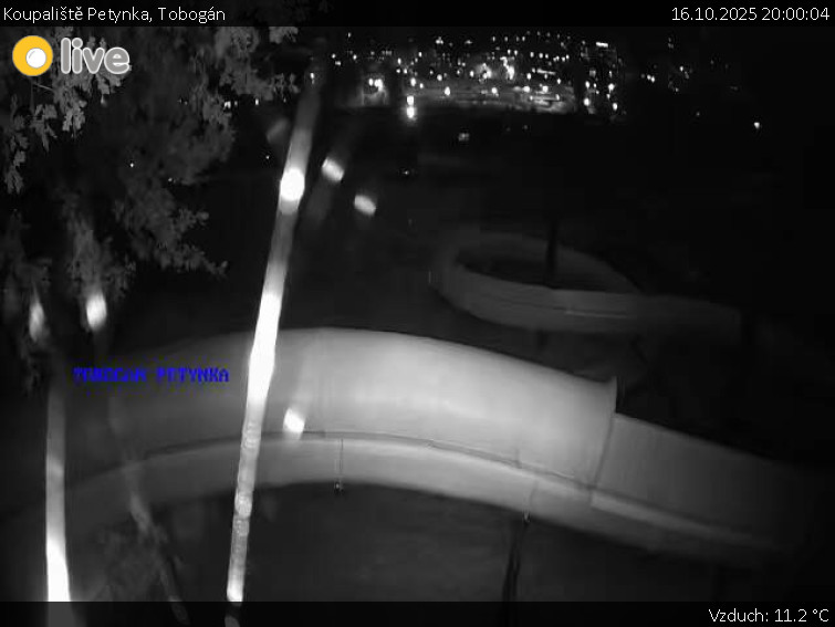Koupaliště Petynka - Tobogán - 16.10.2025 v 20:00 Koupaliště Petynka - Tobogán - 16.10.2025 v 20:00