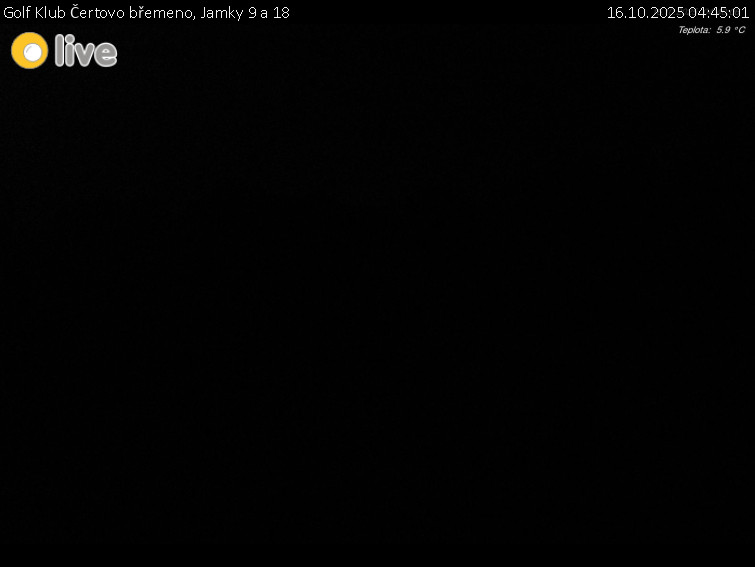 Golf Klub Čertovo břemeno - Jamky 9 a 18 - 16.10.2025 v 04:45 Golf Klub Čertovo břemeno - Jamky 9 a 18 - 16.10.2025 v 04:45