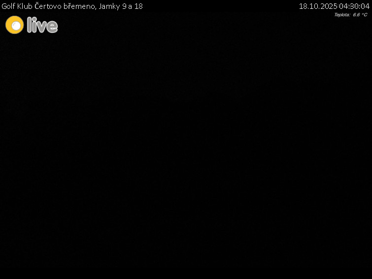Golf Klub Čertovo břemeno - Jamky 9 a 18 - 18.10.2025 v 04:30 Golf Klub Čertovo břemeno - Jamky 9 a 18 - 18.10.2025 v 04:30