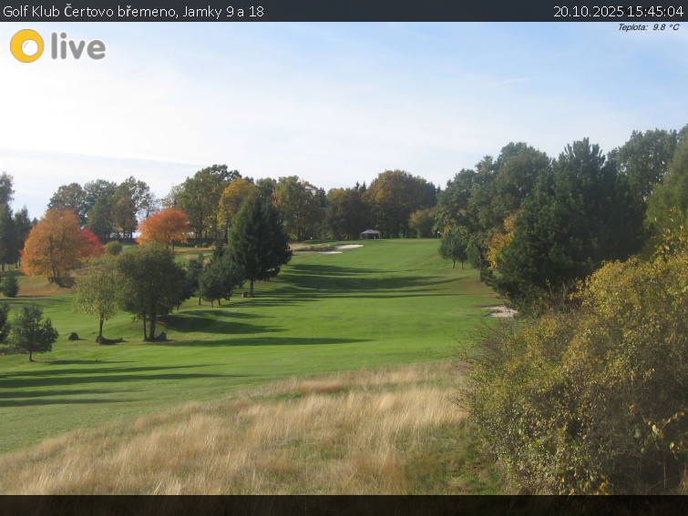 Golf Klub Čertovo břemeno - Jamky 9 a 18 - 20.10.2025 v 15:45 Golf Klub Čertovo břemeno - Jamky 9 a 18 - 20.10.2025 v 15:45