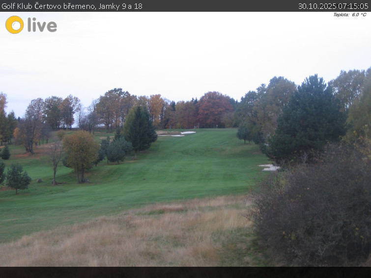 Golf Klub Čertovo břemeno - Jamky 9 a 18 - 30.10.2025 v 07:15 Golf Klub Čertovo břemeno - Jamky 9 a 18 - 30.10.2025 v 07:15
