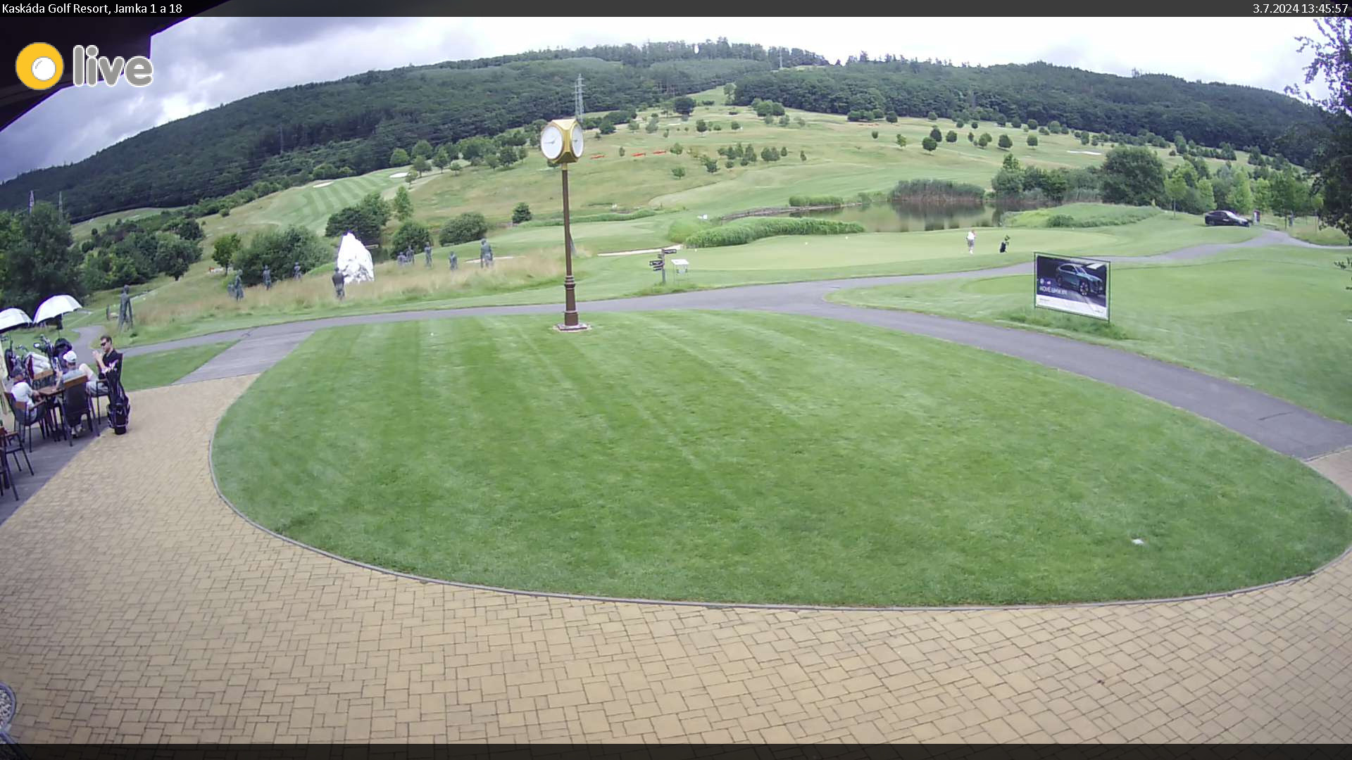 Webcam v Golf resortu Kaskáda