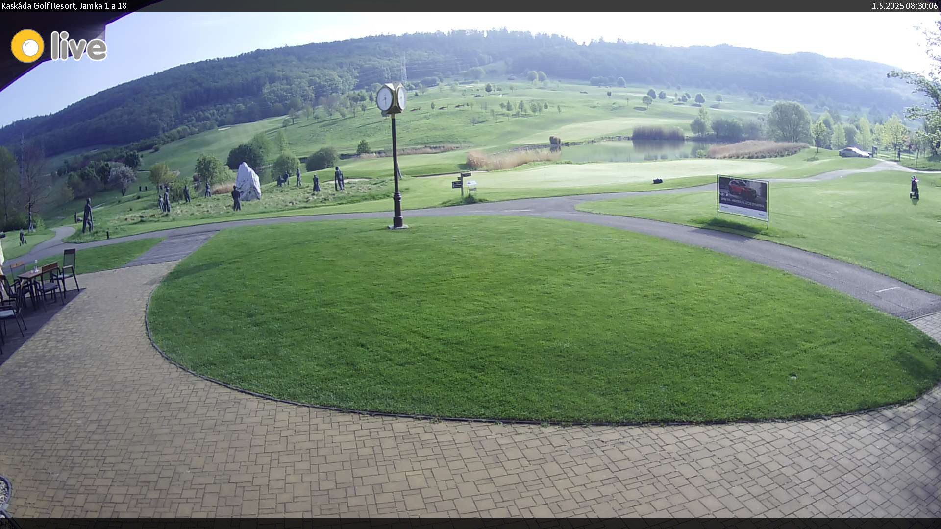 Webcam v Golf resortu Kaskáda