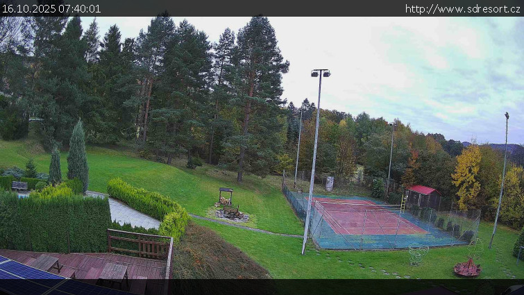 Pension Schaumannův Dvůr - Amfiteátr - Hřiště - 16.10.2025 v 07:40 Pension Schaumannův Dvůr - Amfiteátr - Hřiště - 16.10.2025 v 07:40