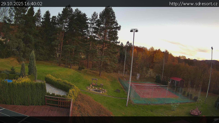 Pension Schaumannův Dvůr - Amfiteátr - Hřiště - 29.10.2025 v 16:40 Pension Schaumannův Dvůr - Amfiteátr - Hřiště - 29.10.2025 v 16:40