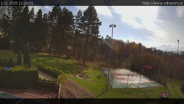 Pension Schaumannův Dvůr - Amfiteátr - Hřiště - 1.11.2025 v 12:10 Pension Schaumannův Dvůr - Amfiteátr - Hřiště - 1.11.2025 v 12:10