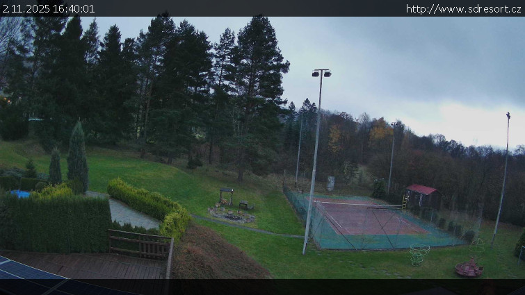 Pension Schaumannův Dvůr - Amfiteátr - Hřiště - 2.11.2025 v 16:40 Pension Schaumannův Dvůr - Amfiteátr - Hřiště - 2.11.2025 v 16:40