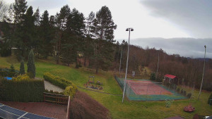 Pension Schaumannův Dvůr - Amfiteátr - Hřiště - 9.12.2025 v 08:05 Pension Schaumannův Dvůr - Amfiteátr - Hřiště - 9.12.2025 v 08:05