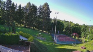 Pension Schaumannův Dvůr - Amfiteátr - Hřiště - 8.6.2026 v 07:25 Pension Schaumannův Dvůr - Amfiteátr - Hřiště - 8.6.2026 v 07:25