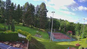 Pension Schaumannův Dvůr - Amfiteátr - Hřiště - 16.6.2026 v 07:20 Pension Schaumannův Dvůr - Amfiteátr - Hřiště - 16.6.2026 v 07:20
