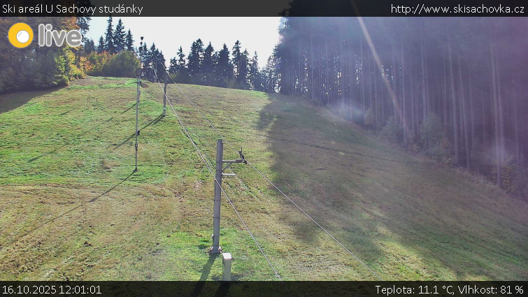 Ski areál U Sachovy studánky - Sachova studánka - 16.10.2025 v 12:01 Ski areál U Sachovy studánky - Sachova studánka - 16.10.2025 v 12:01
