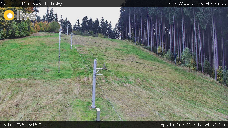 Ski areál U Sachovy studánky - Sachova studánka - 16.10.2025 v 15:15 Ski areál U Sachovy studánky - Sachova studánka - 16.10.2025 v 15:15