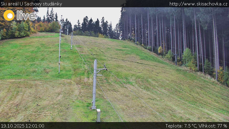 Ski areál U Sachovy studánky - Sachova studánka - 19.10.2025 v 12:01 Ski areál U Sachovy studánky - Sachova studánka - 19.10.2025 v 12:01