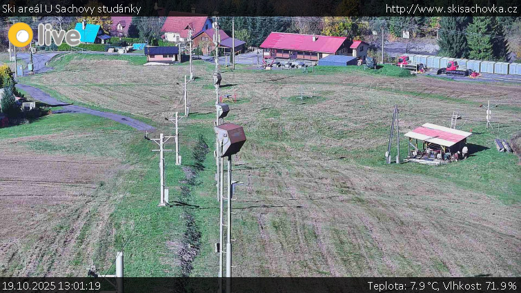 Ski areál U Sachovy studánky - Sachova studánka - 19.10.2025 v 13:01 Ski areál U Sachovy studánky - Sachova studánka - 19.10.2025 v 13:01