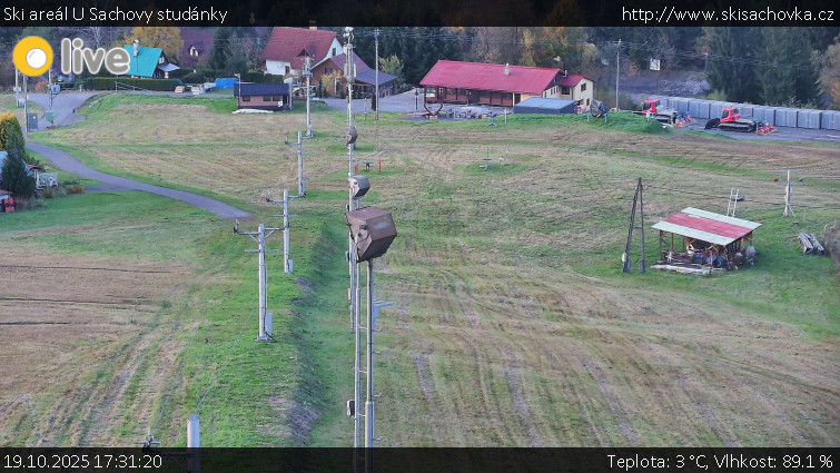 Ski areál U Sachovy studánky - Sachova studánka - 19.10.2025 v 17:31 Ski areál U Sachovy studánky - Sachova studánka - 19.10.2025 v 17:31