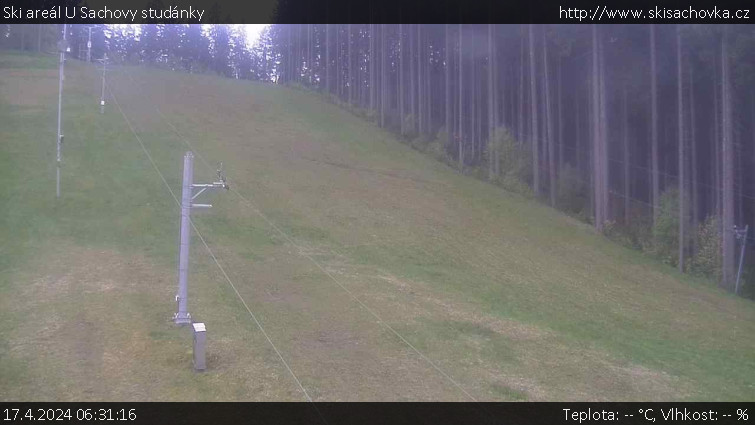 Ski areál U Sachovy studánky - Sachova studánka - 17.4.2024 v 06:31