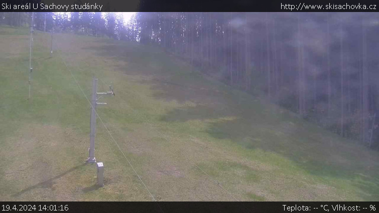 Ski areál U Sachovy studánky - Sachova studánka - 19.4.2024 v 14:01