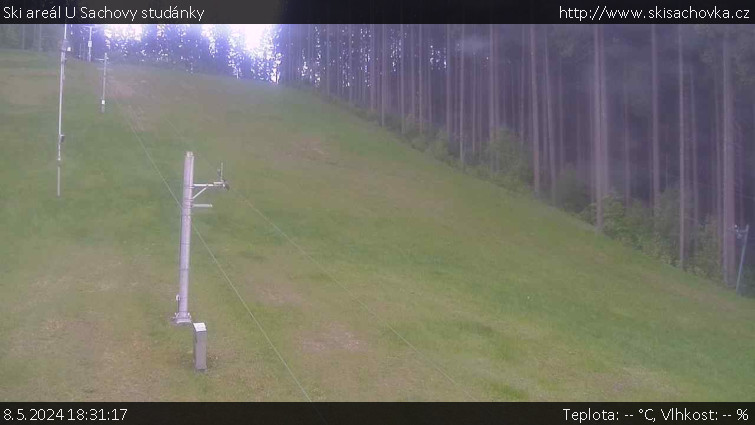 Ski areál U Sachovy studánky - Sachova studánka - 8.5.2024 v 18:31