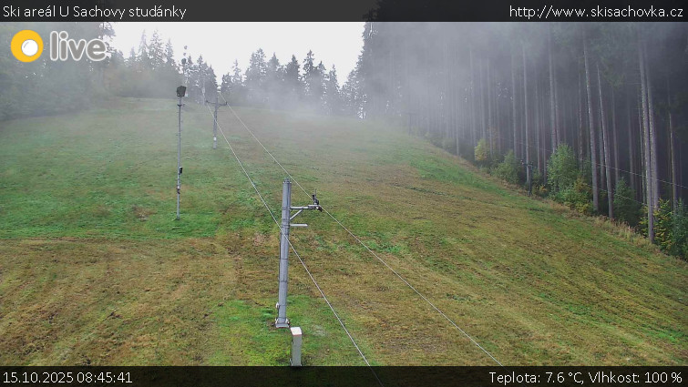 Ski areál U Sachovy studánky - Sachova studánka - 15.10.2025 v 08:45 Ski areál U Sachovy studánky - Sachova studánka - 15.10.2025 v 08:45