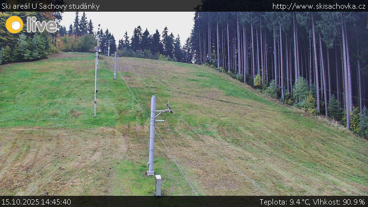 Ski areál U Sachovy studánky - Sachova studánka - 15.10.2025 v 14:45 Ski areál U Sachovy studánky - Sachova studánka - 15.10.2025 v 14:45