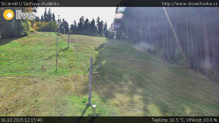 Ski areál U Sachovy studánky - Sachova studánka - 16.10.2025 v 12:15 Ski areál U Sachovy studánky - Sachova studánka - 16.10.2025 v 12:15