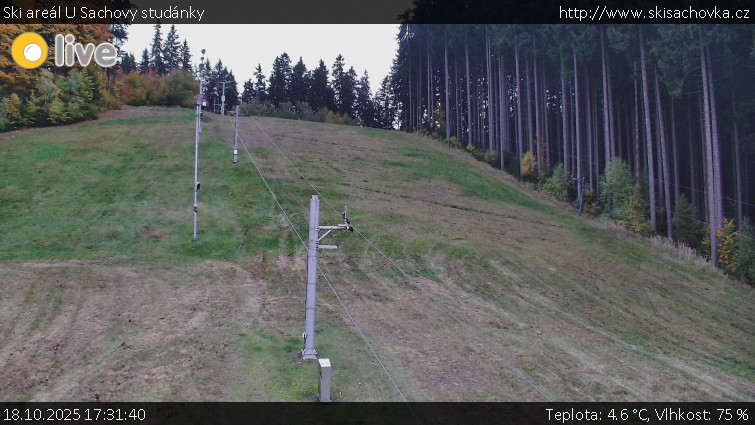 Ski areál U Sachovy studánky - Sachova studánka - 18.10.2025 v 17:31 Ski areál U Sachovy studánky - Sachova studánka - 18.10.2025 v 17:31